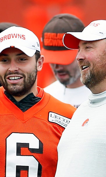 Scramble: Mayfield contacts Giants QB after biting remarks